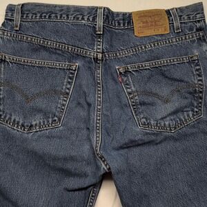 Vintage Levis 505 Jeans Mens 38x32 Dark Wash Regular Fit Straight Leg